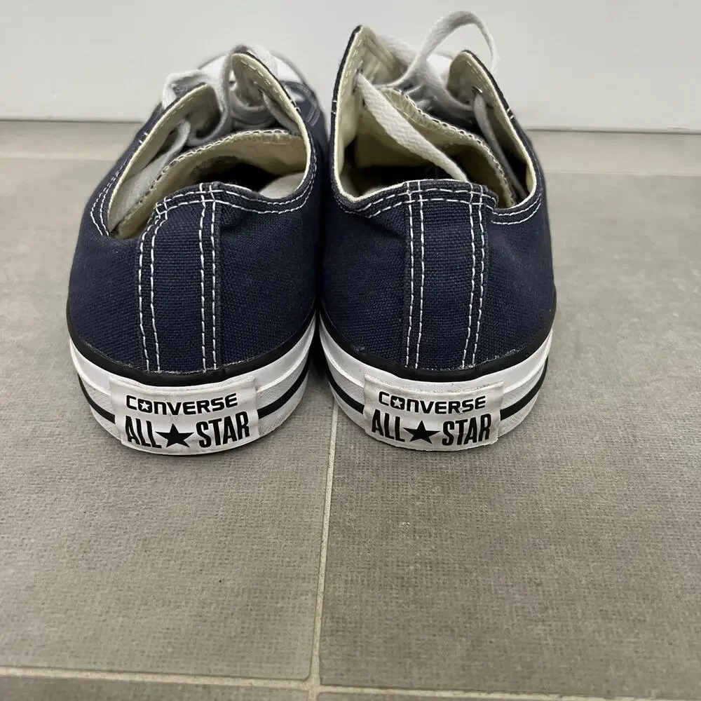 Converse Chuck Taylor All Star Mens 7/Womens 9 Blue Low Top Casual Shoes